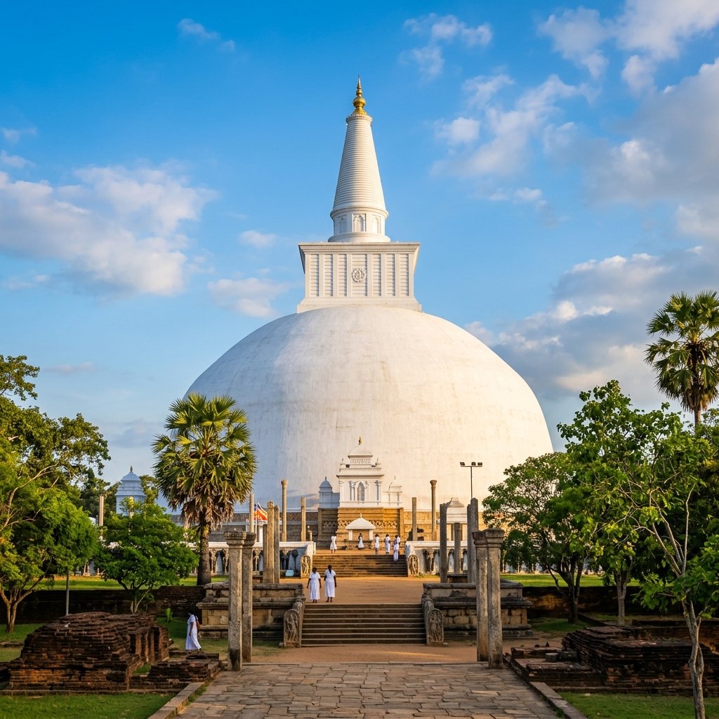 Anuradhapura Sacred Temples Sri Lanka
