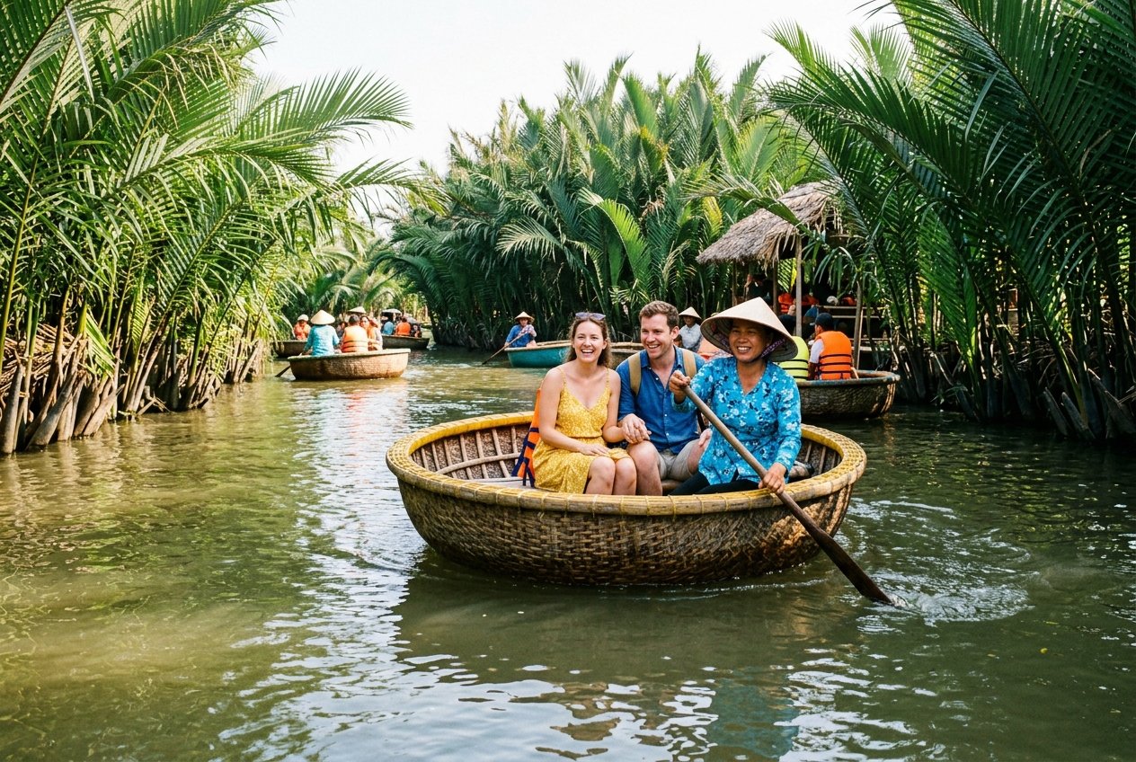 Hoi An & Basket Boat