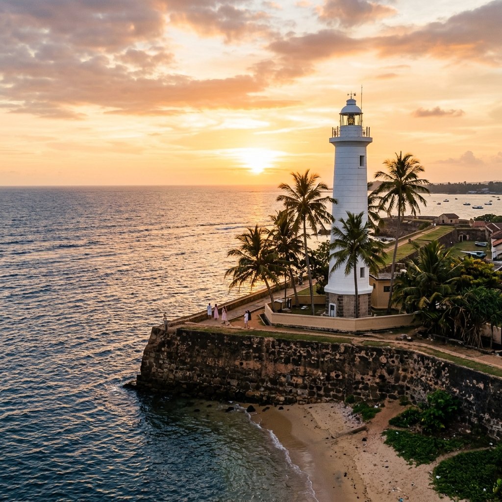 Galle Fort Lighthouse Sri Lanka
