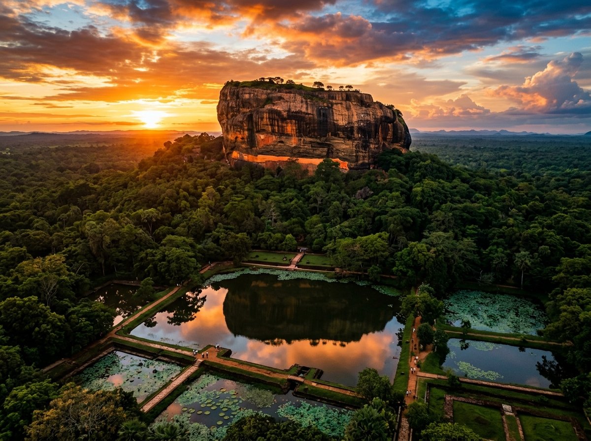Sigiriya Fortress Evening